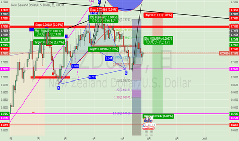 NZDUSD: NZDUSDショート追加
